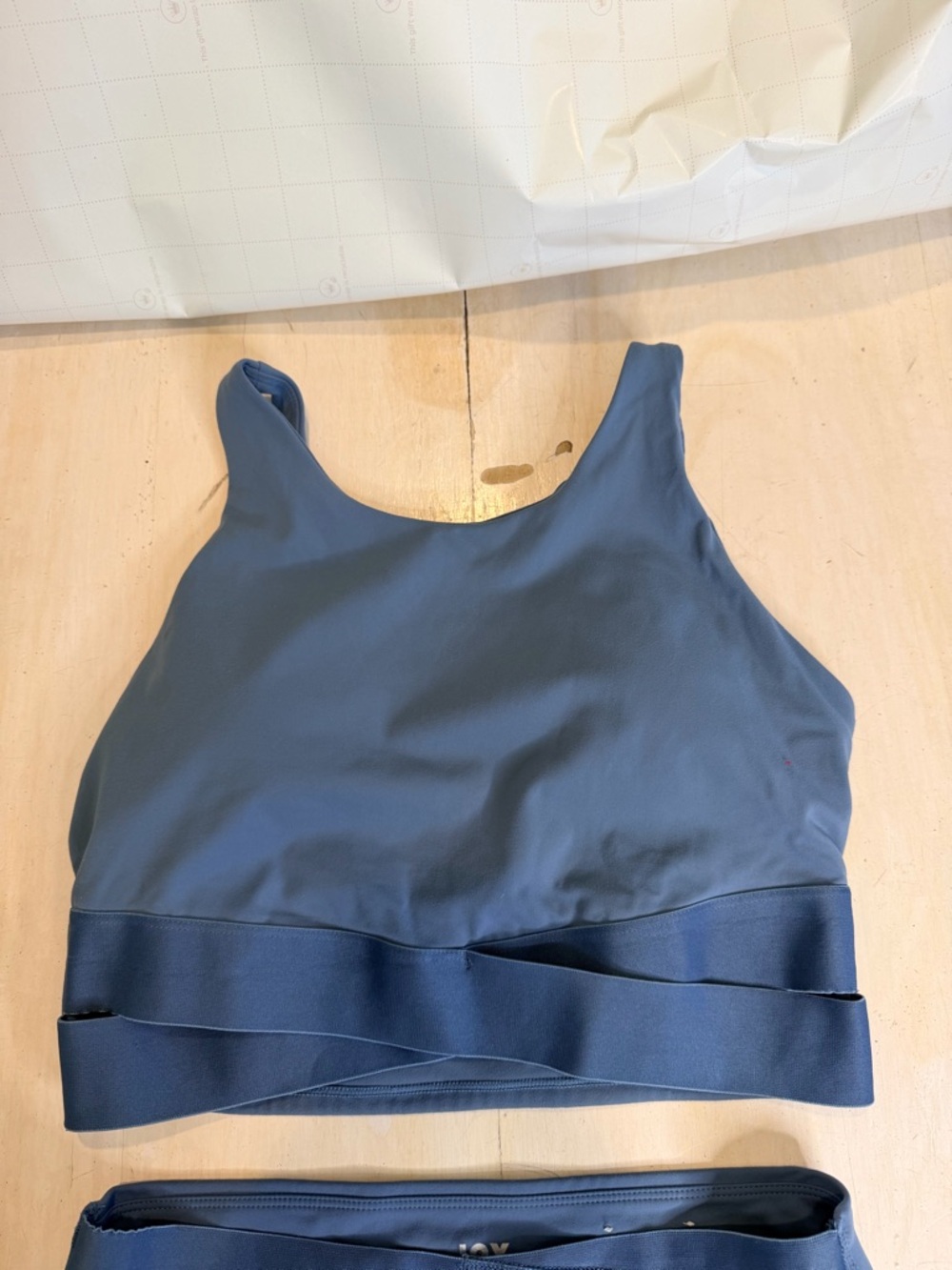 JoyLab Slate Blue Sports Bra - Picture 5 of 8